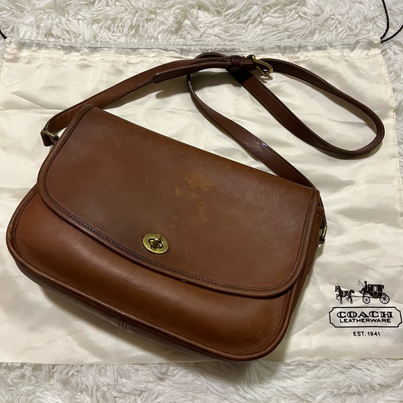 Coach Bags Vintage 995 Coach City Bag British Tan Crossbody 979 Poshmark
